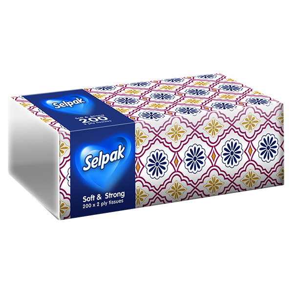 [6111266600287] SELPAK COMFORT MOUCHOIRS DOUX 550 FEUILLES