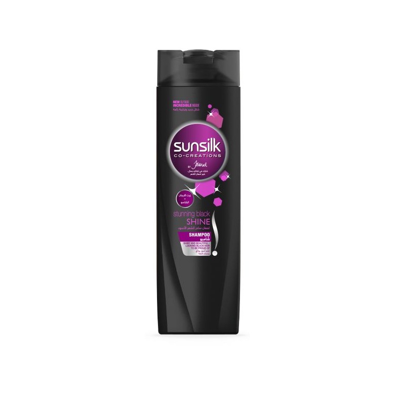 [6221155025265] SUNSILK SHAMPOO STUNNING BLACK 350ML