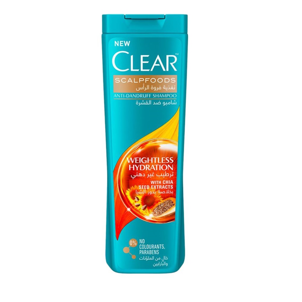 [6221155054098] CLEAR CHAMPOO WEIGHTLESS HYDRATION 360ML