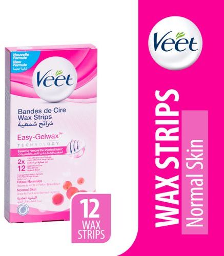 [6295120025154] VEET BANDES CIRE NORMAL 12PCS