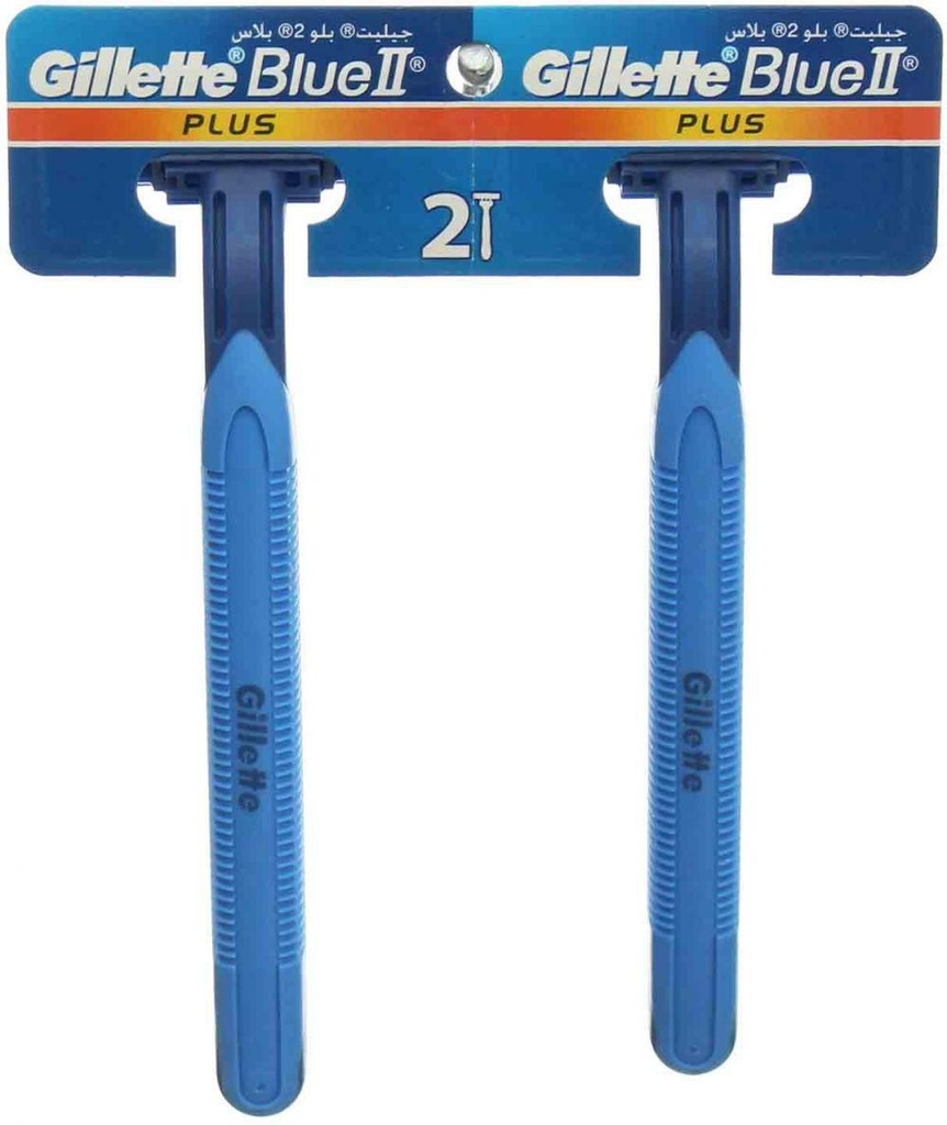 [7702018297467] GILLETTE BLUE II PLUS X2