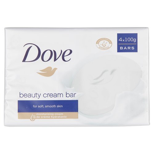 [8000700000050] DOVE SAVON BEAUTY CREAM BAR 4 X 100GR
