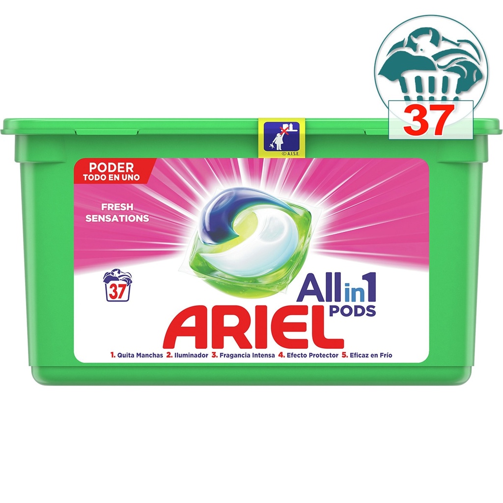 [8001841600239] ARIEL PODS PINK 38 CAPSULES