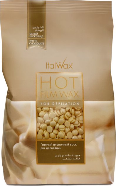 [8032835163041] ITALWAX HOT FILM WAX POUR EPILATION WHITE CHOCOLATE EN GRANULES 1KG