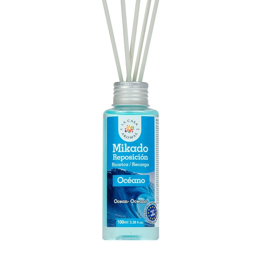 [8428390046941] LA CASA DE LOS AROMAS RECHARGE MIKADO 100ML OCEAN