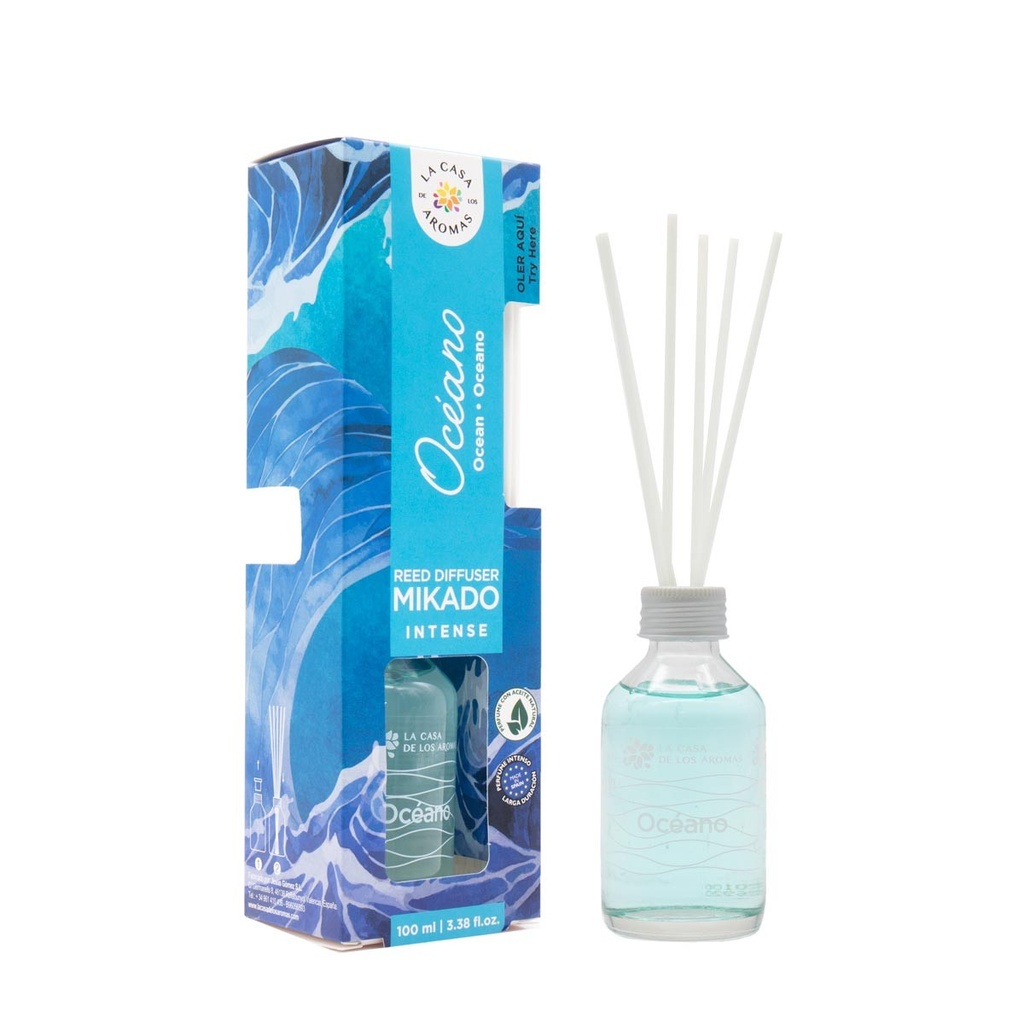 [8428390048211] LA CASA DE LOS AROMAS MIKADO INTENSE 100ML OCEANO