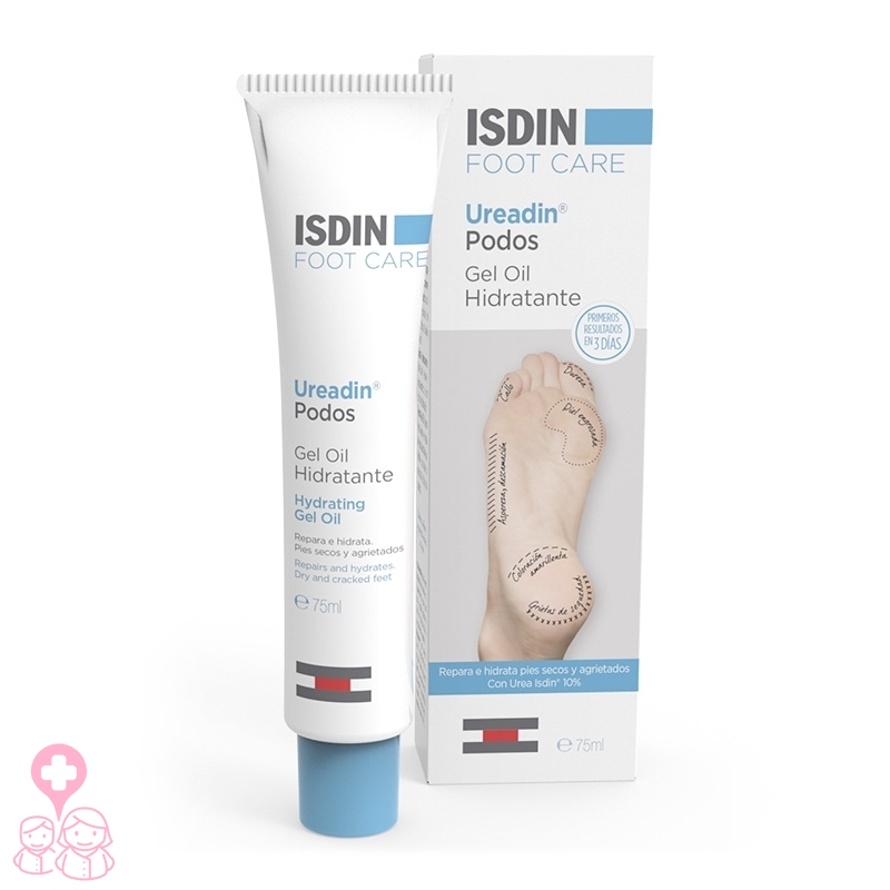 [8429420184381] ISDIN FOOT CARE UREADIN PODOS GEL HUILE HYDRATANT 75ML