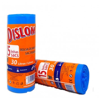 [8437013952545] DISLOM SAC POUBELLE 15 U / 30L