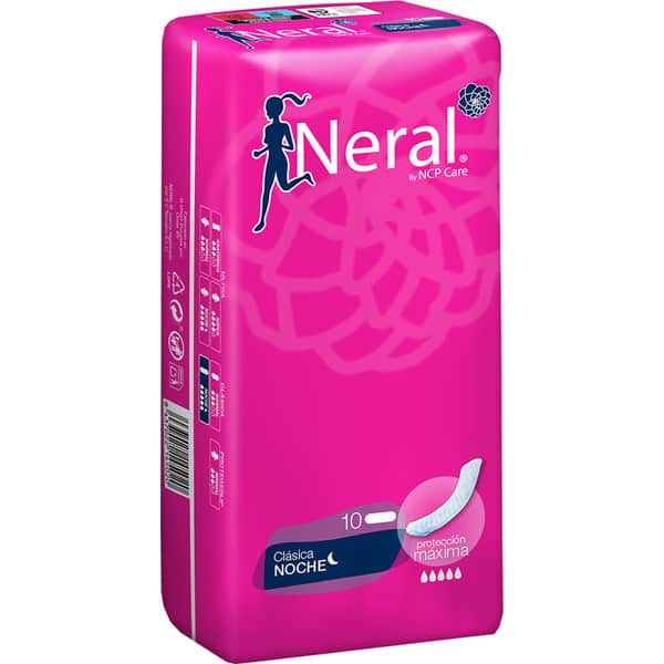 [8437022145020] NERAL SERVIETTE HYGIÉNIQUE 10 UNITÉS