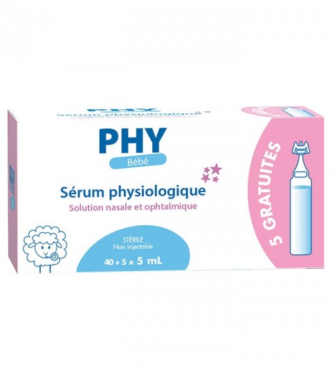 [8470001730992] GILBERT SERUM PHYSIOLOGIQUE 5ML BTE DE 40+5 UNIDOSES GRATUITES