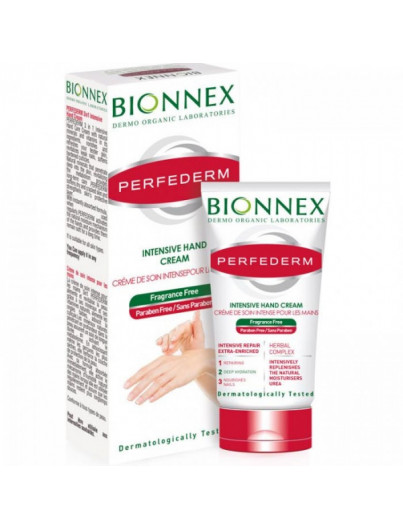 [8680419312172] BIONNEX PERFEDERM CREME MAINS SANS PARFUM 60ML