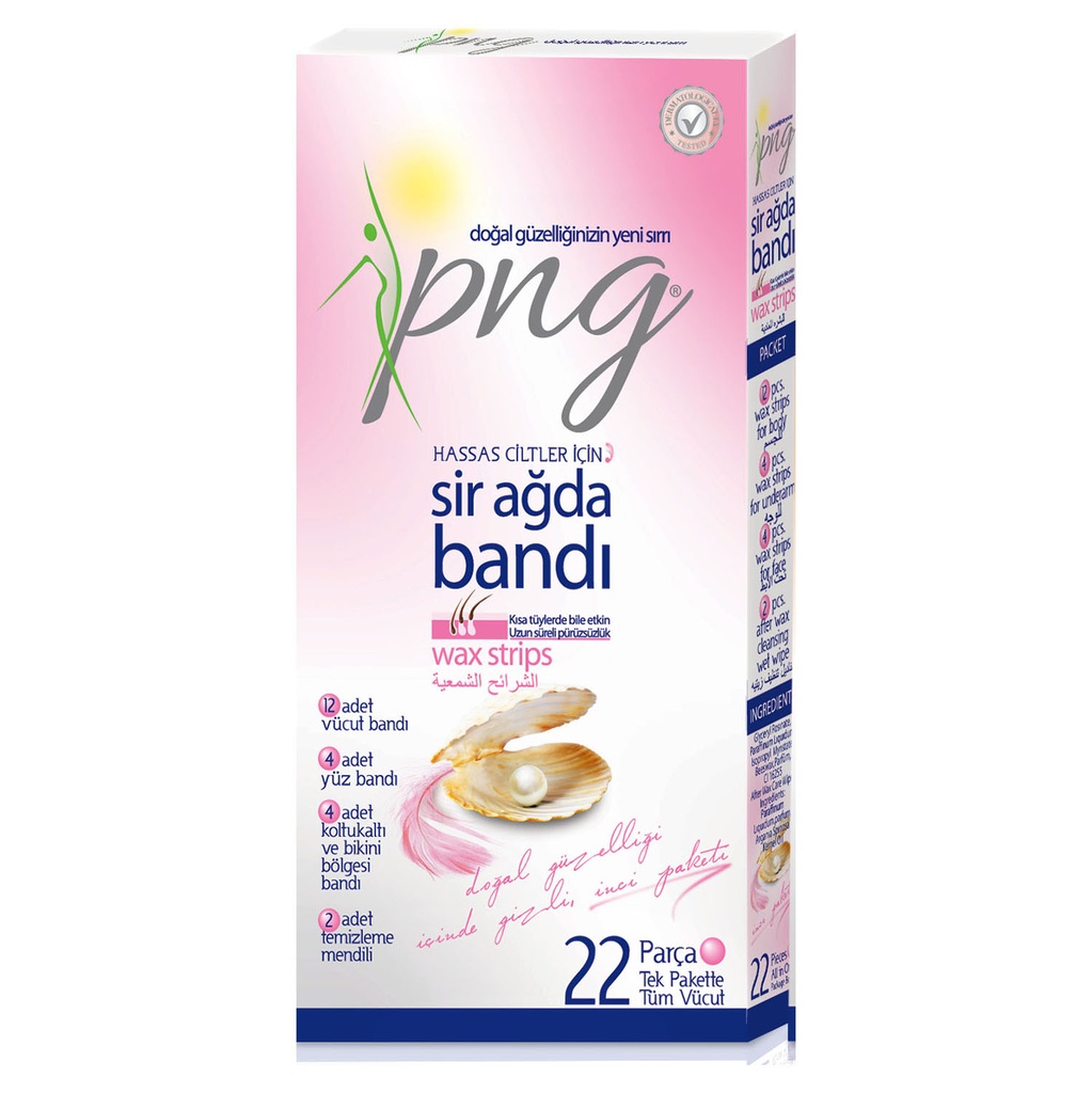 [8680539890390] PNG BANDE DE CIRES 22PCS