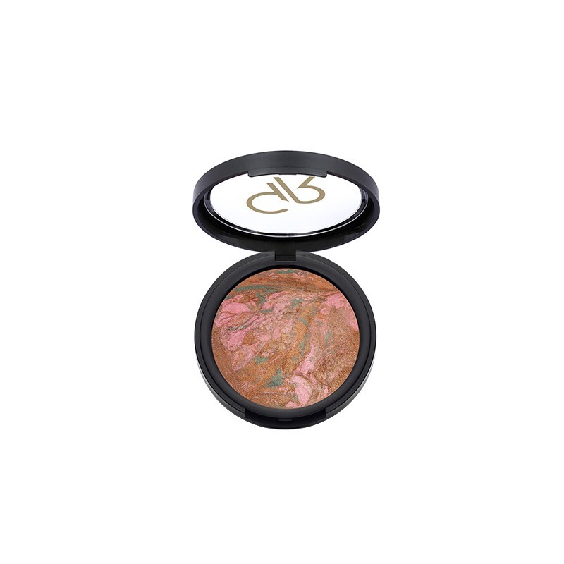 [8691190571030] GOLDEN ROSE POUDRE TERRACOTA MARBRE-PAILLETE GR NO:103