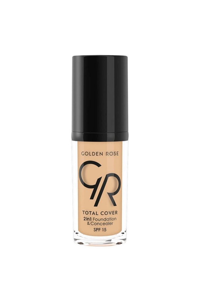 [8691190963774] GOLDEN ROSE FDT ET CORRECTEUR TOTAL COVER 2 IN 1 GR N°17