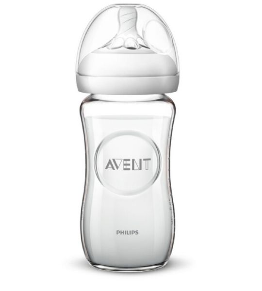 [8710103876236] AVENT BIBERON NATURAL EN VERRE 240ML