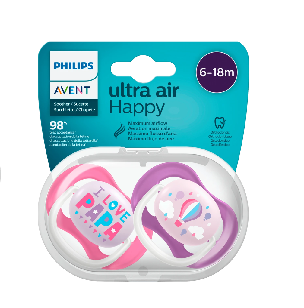 [8710103949268] PHILIPS AVENT SUCCETTES ULTRA AIR 0-6 M- 2 PCS