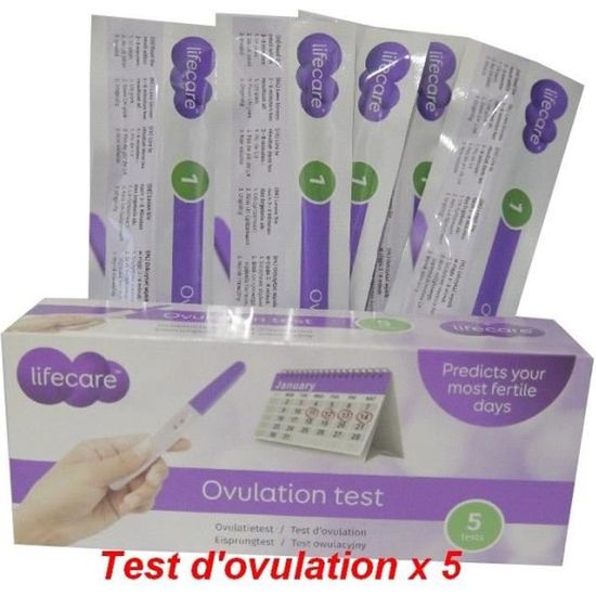 [8715342008387] LIFECARE TEST OVULATION 5 PCS