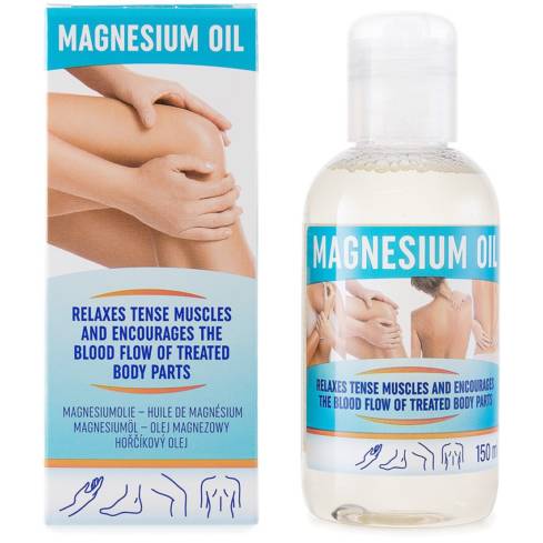 [8715342029771] HUILE DE MAGNÉSIUM 150 ML - POUR DES MUSCLES TENDUS ET UNE MEILLEURE CIRCULATION SANGUINE - VEGAN