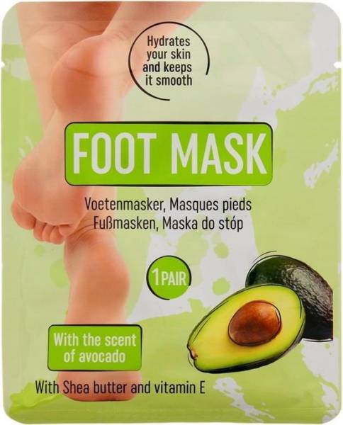 [8715342030319] FOOT MASK AVEC BEURE DE KARITE &amp; VITAMINE E 1 PAIR