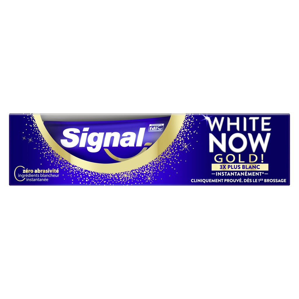 [8717163738559] SIGNAL DENTIFRICE WHITE NOW GOLD