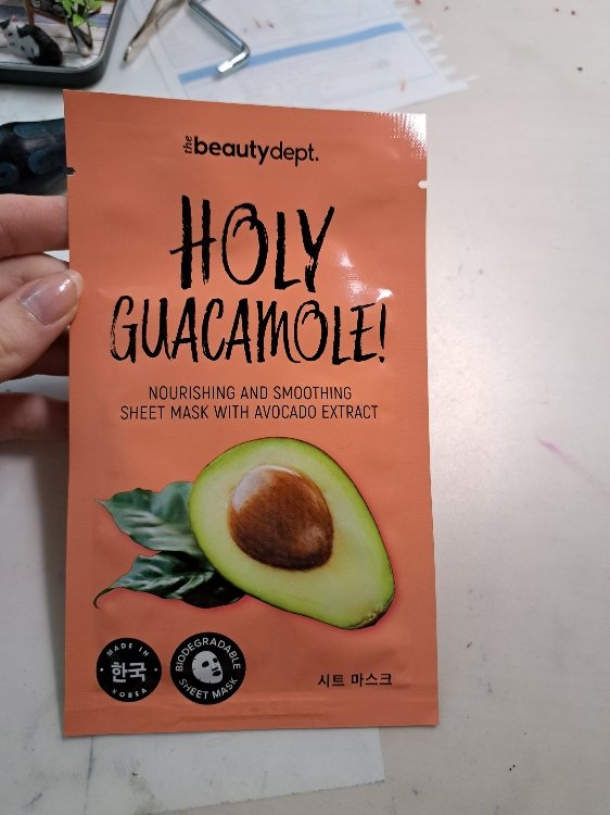 [8719238016241] THE BEAUTY DEPT MASQUE VISAGE AVOCAT