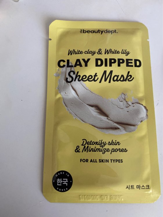 [8719238033521] THE BEAUTY DEPT. MASQUE ARGILE BLANCHE