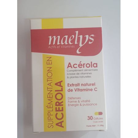 [N/A-273-36] MAELYS ACEROLA 30 GELULES