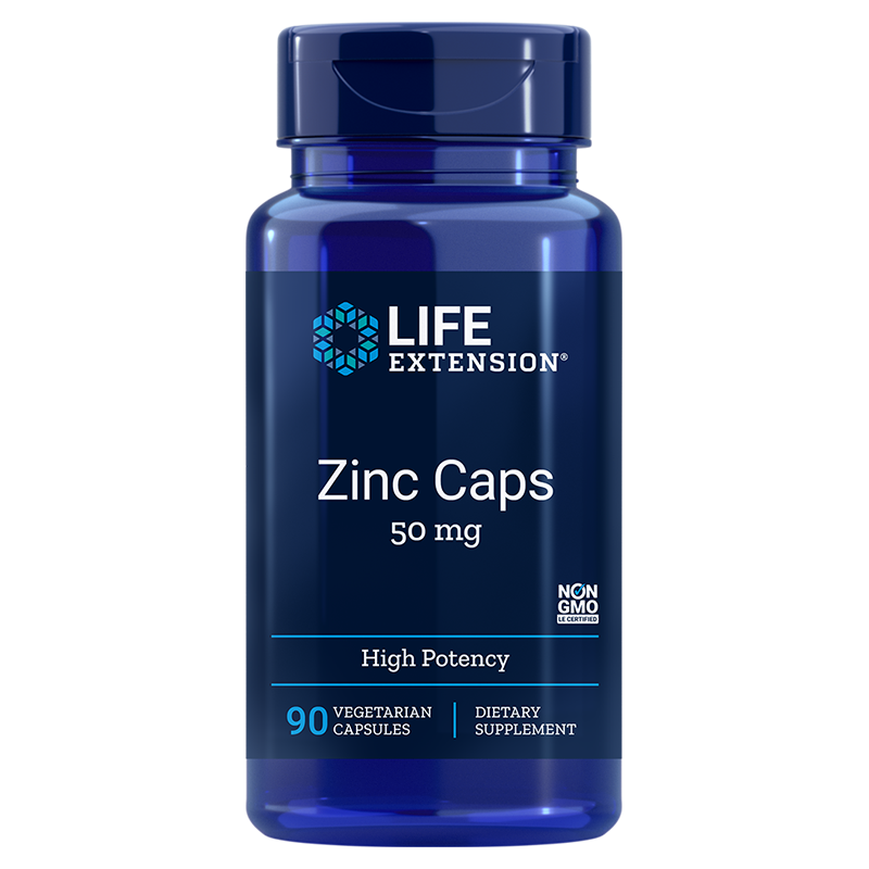 [N/A-273-37] LIFE EXTENSION ZINC CAPS 50 MG