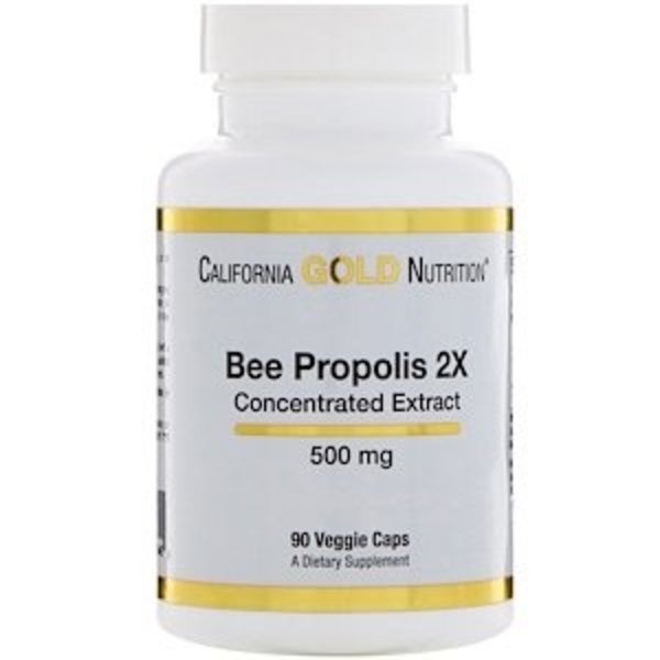 [N/A-273-54] CALIFORNIA GOLD PROPOLIS D´ABEILLE 2X CONCENTRE 500 MG