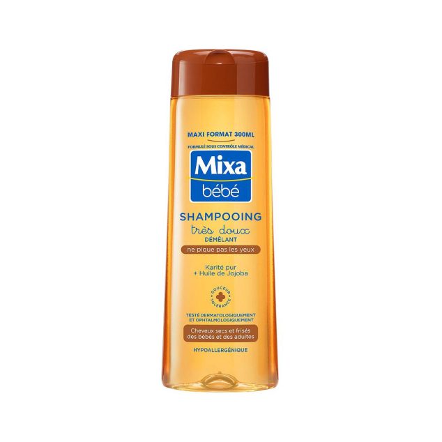 [3600551119816] MIXA BÉBÉ SHAMPOOING TRÈS DOUX DÉMELANT KARIT2 PUR + HUILE DE JOJOBA 300ML 