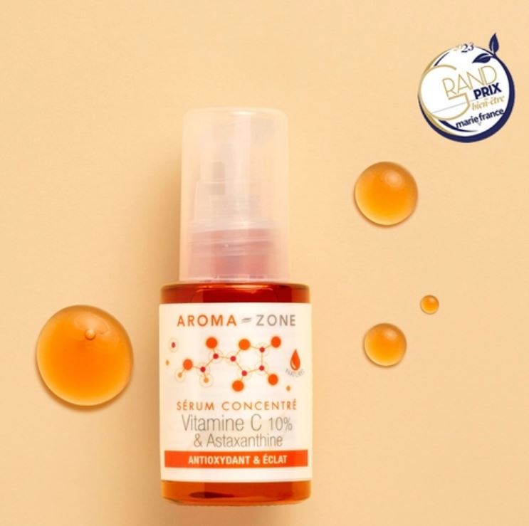 [4393] AROMA-ZONE SÉRUM CONCETRÉ VITAMINE C 10% 30ML