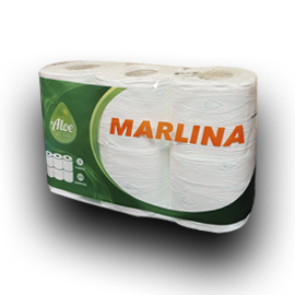 [8436586572525] MARLINA PAPIER HYGIENIQUE 3 PLIS X 6