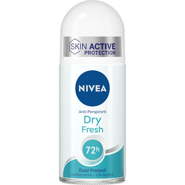 [4005900488459] NIVEA DEODORANT ROLL ON DRY FRESH 50ML
