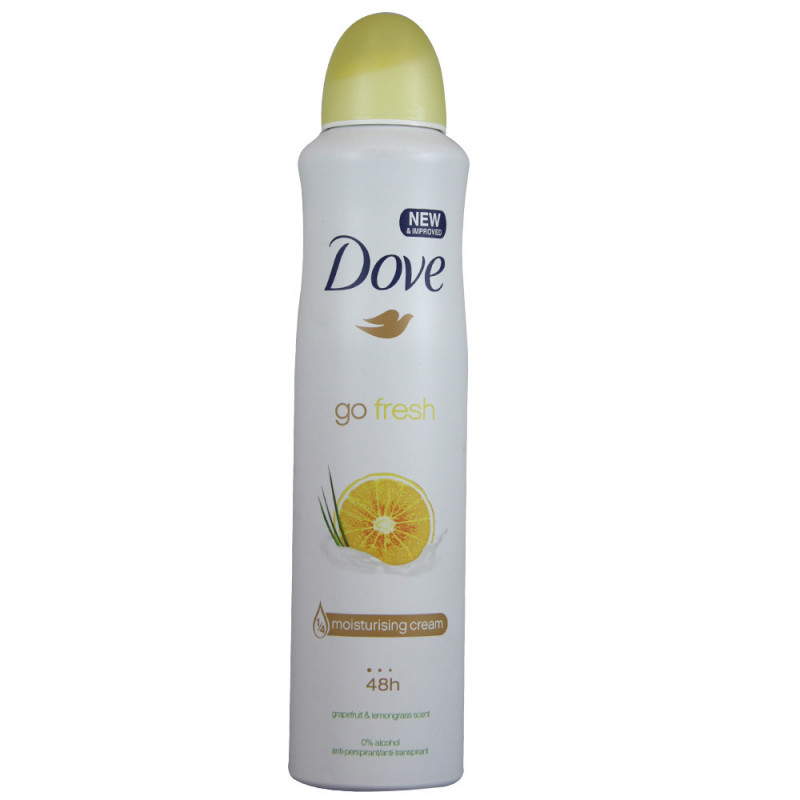[8717644308998] DOVE DÉODORANT SPRAY GO FRESH GRAPEFRUIT &amp; LEMON 250 ML