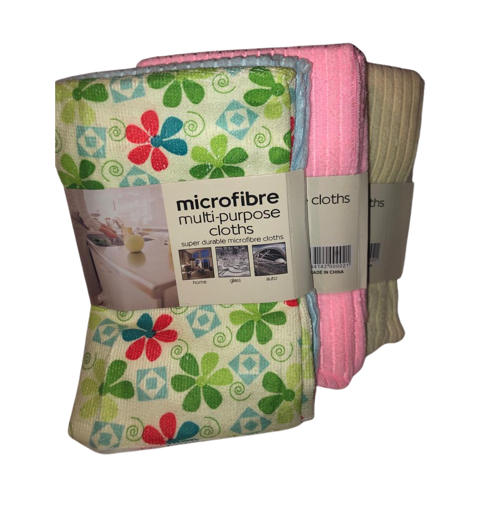 [6934142000021] AZANA MICROFIBRE - CHIFFON MULTI-USAGES - 4 PCS