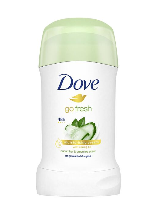 [8886467010293] DOVE GO FRESH CUCUMBER & GREEN TEA STICK 48H 40 ML