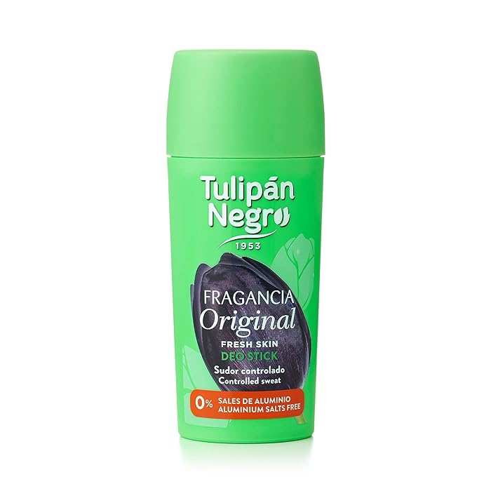 [8410751030911] TULIPAN NEGRO ORIGINAL DÉODORANT STICK SANS SELS D'ALUMINIUM 75ML