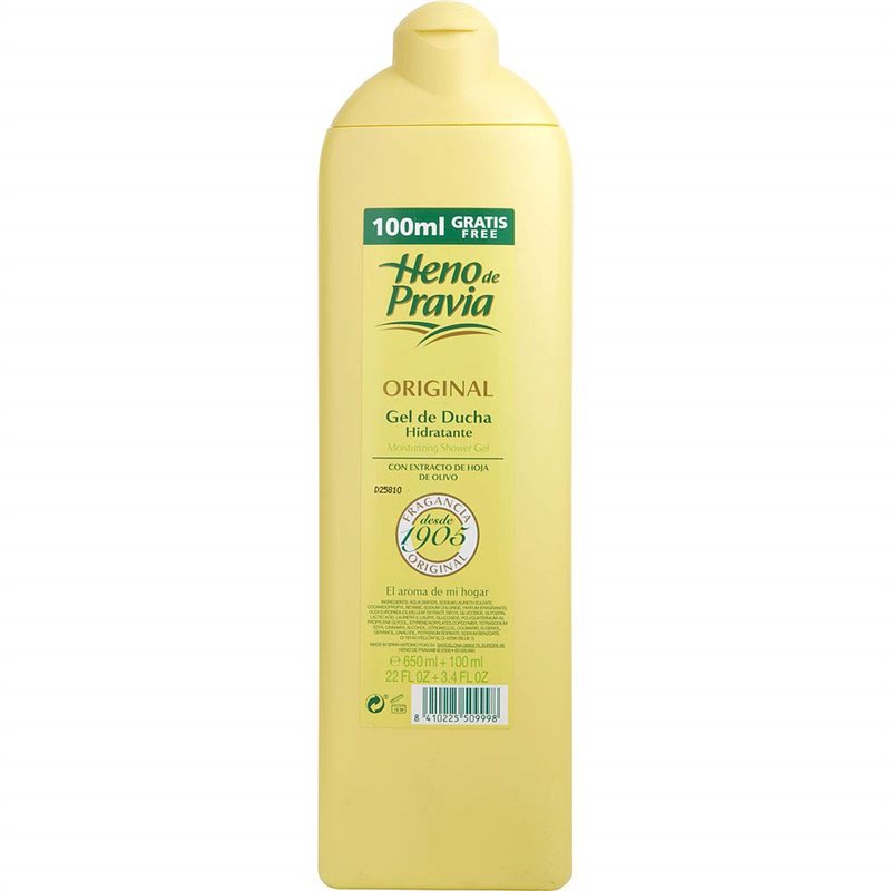[8410225509998] HENO PRAVIA ORIGINAL GEL DOUCHE HYDRATANT 750 ML