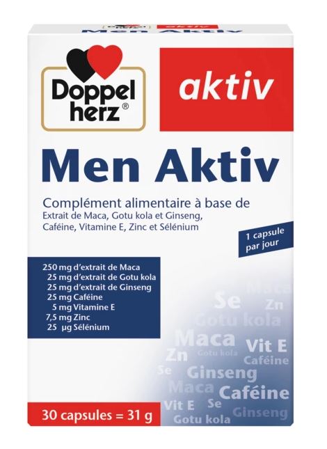 [4009932416527] DOPPEL HERZ MEN AKTIV 30 CAPSULES