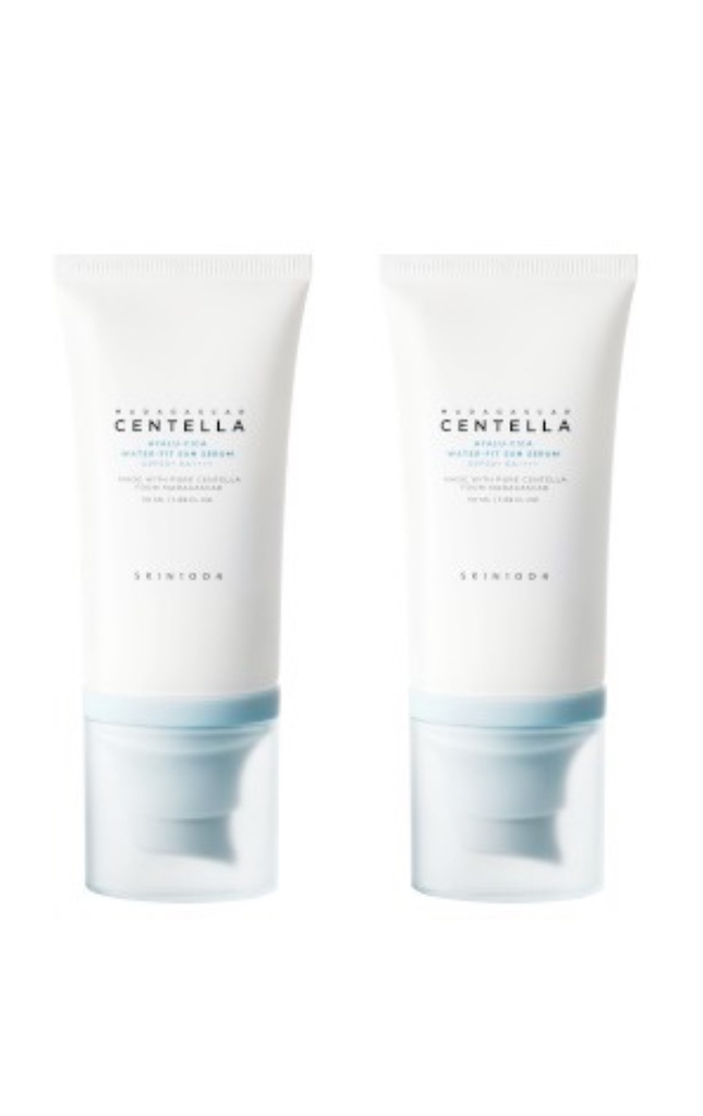 [8809913830122] SKIN1004 - Madagascar Centella Hyalu-Cica Water-Fit Sun Serum SPF50 50ml, 2 PCS
