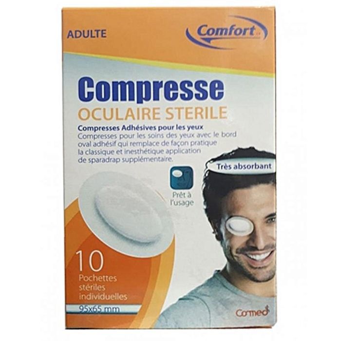 [2017022048] COMFORT COMPRESS OCULAIRE ADULTE  X 10