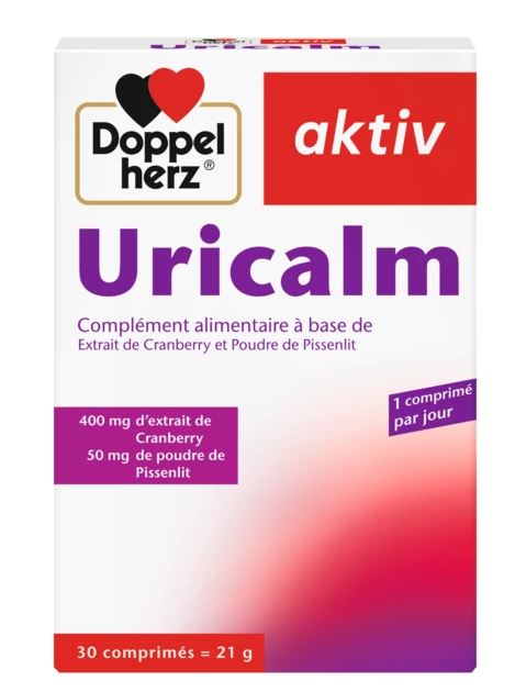 [4009932416466] DOPPEL HERZ HERZ URICALM 30 COMPRIMES