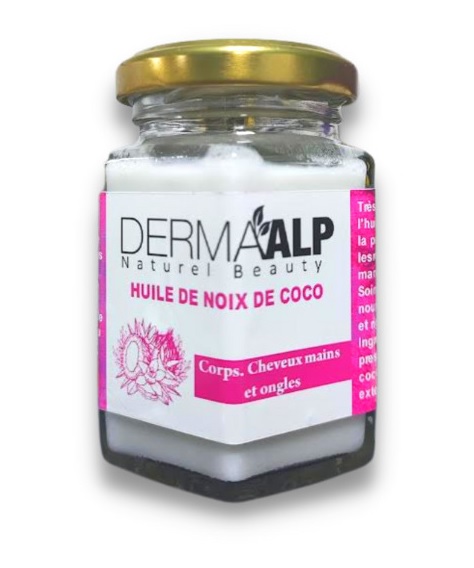 [2024111680379] DERMAALP HUILE DE NOIX DE COCO POT 200 ML
